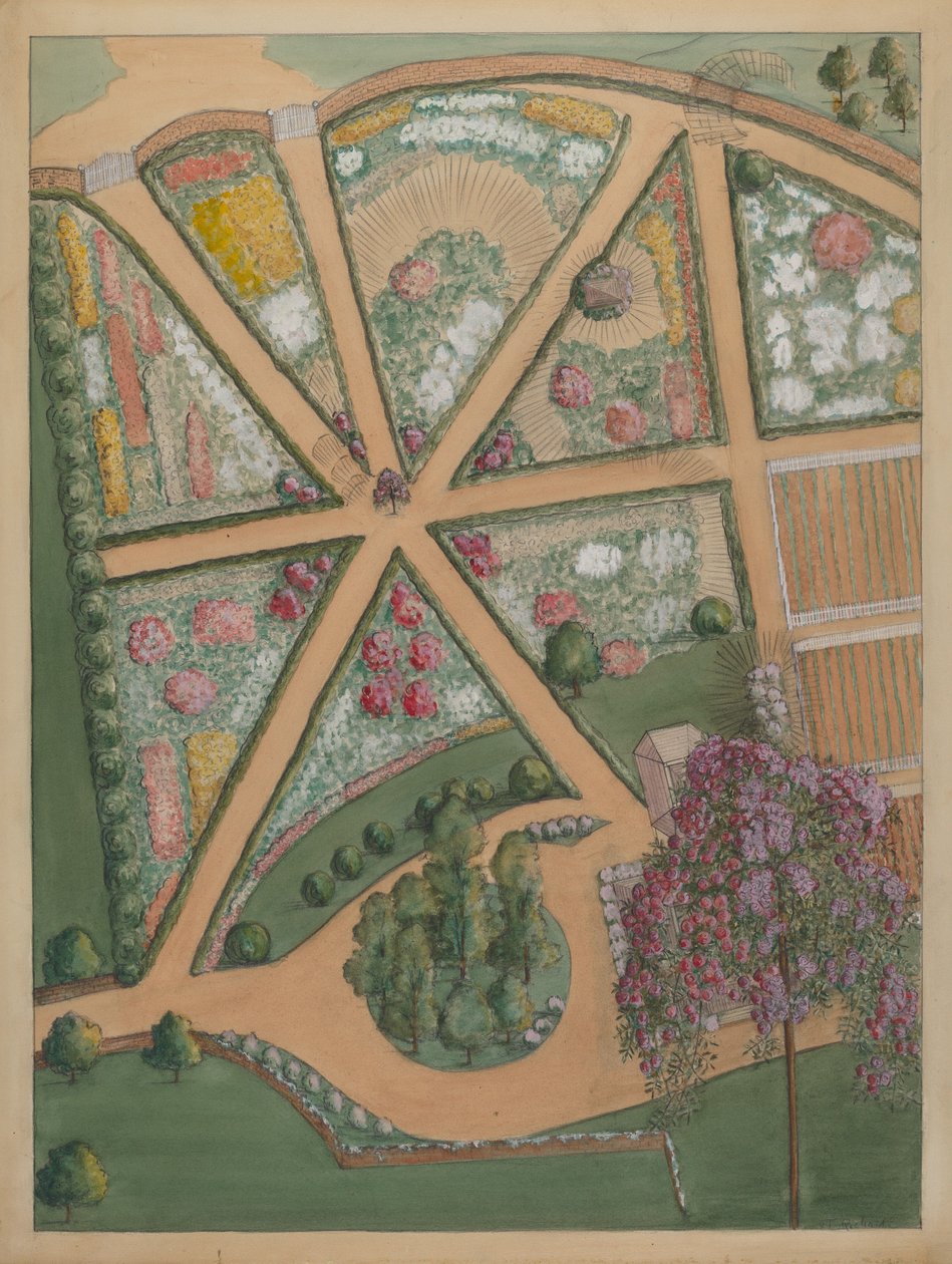 Jumel Estate #5, noin 1936. tekijältä Virginia Richards