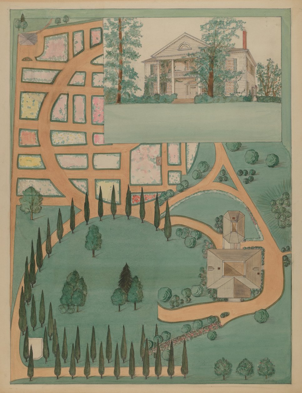 Jumelin kartano, n. 1936. tekijältä Virginia Richards