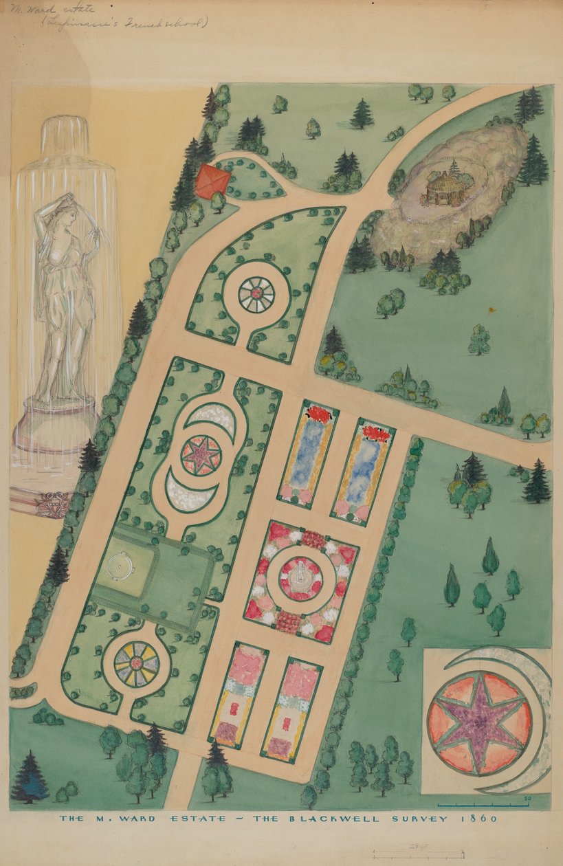 M. Ward Estate, c. 1936. finlandès tekijältä Virginia Richards