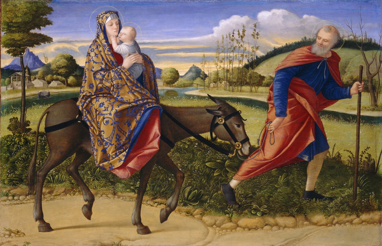 Fuga Egitossa tekijältä Vittore Carpaccio