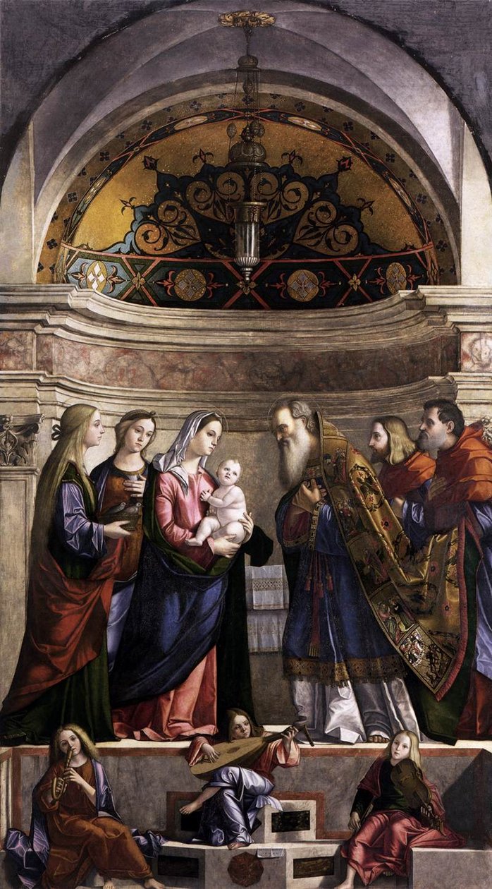 Jeesuksen esittely temppelissä tekijältä Vittore Carpaccio
