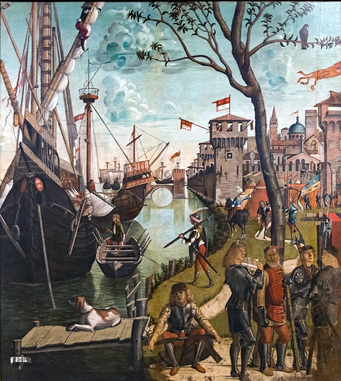 Saapuminen Kölniin tekijältä Vittore Carpaccio