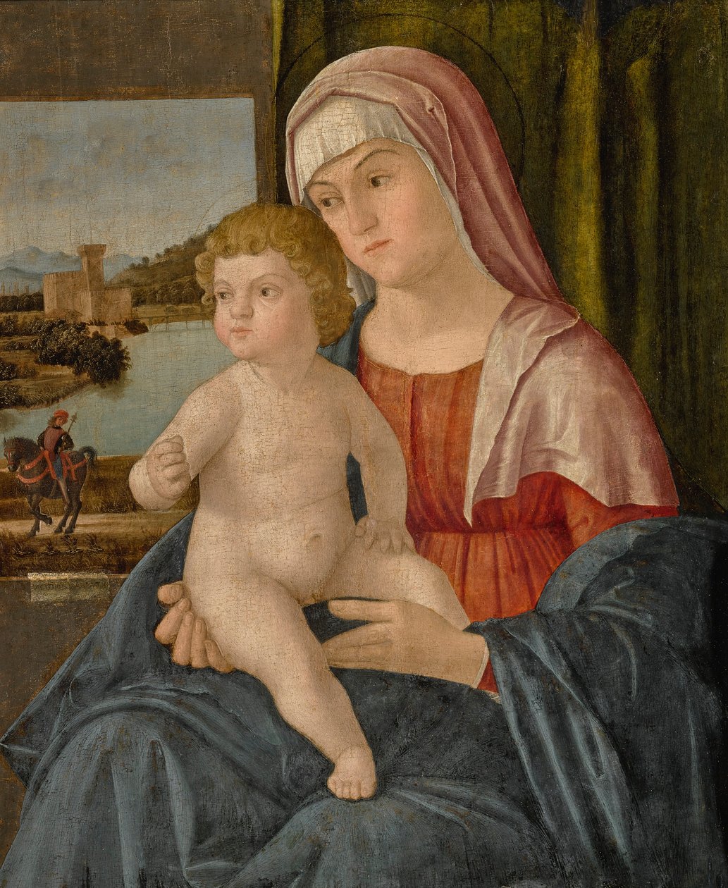 Carpaccio - MADONNA JA LAPSIDMADONNA JA LAPSI, Perocco 21 tekijältä Vittore Carpaccio
