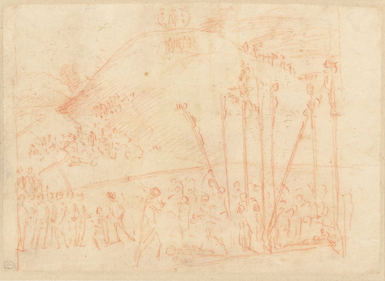 Kymmenentuhannen marttyyrikuolema tekijältä Vittore Carpaccio