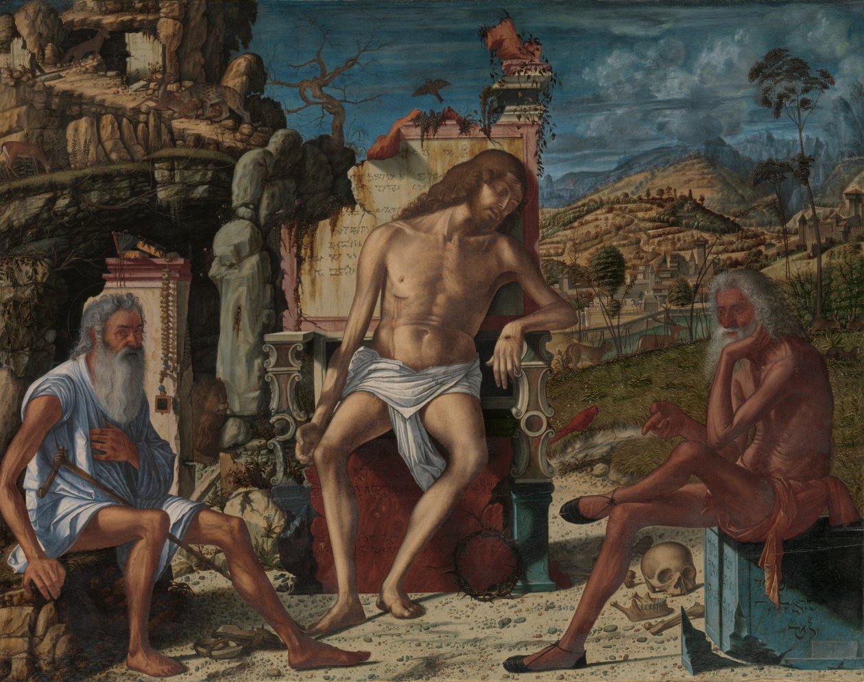 The Meditation on Passion, n. 1490. tekijältä Vittore Carpaccio