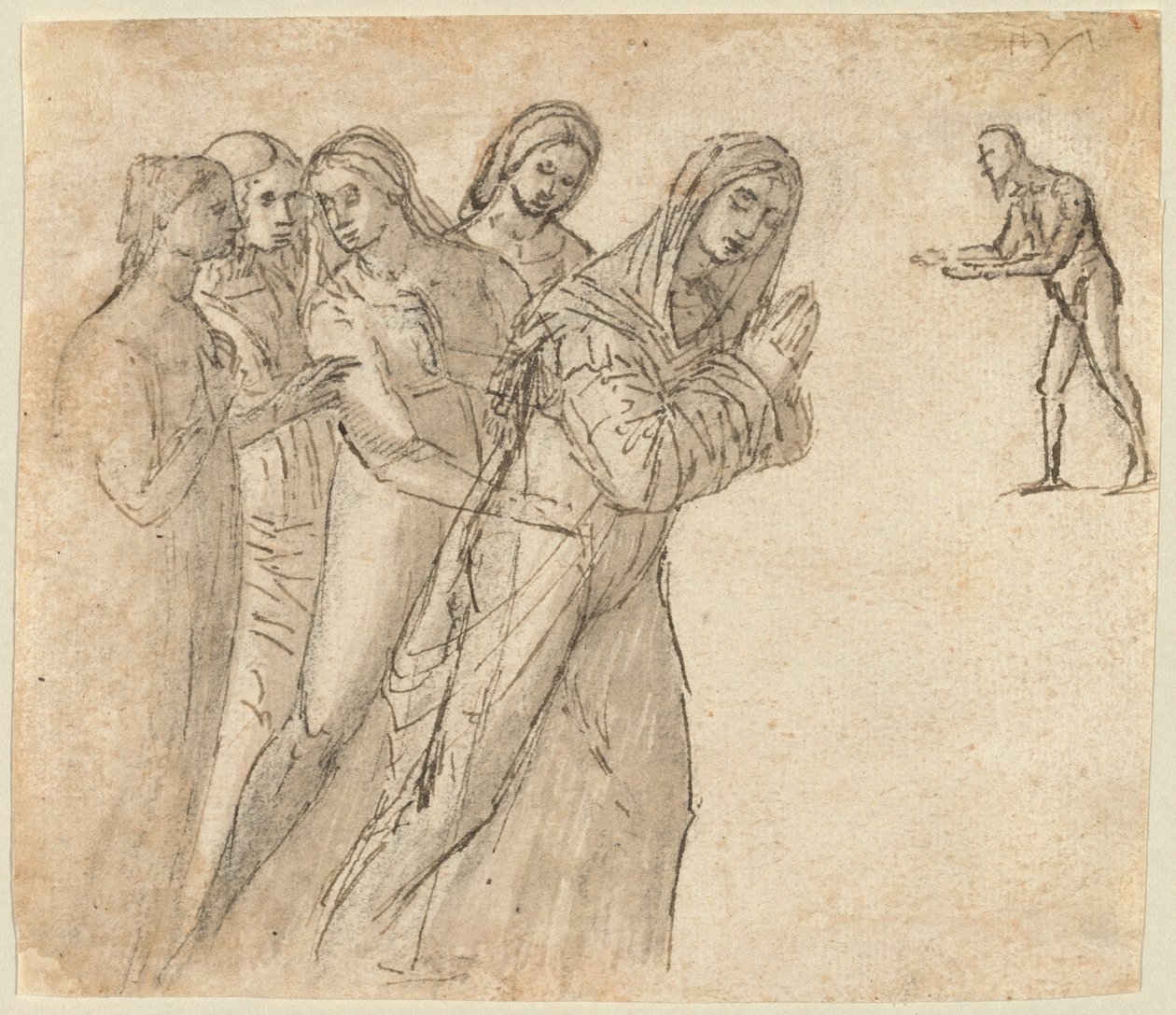 Neitsyt ja neljä muuta naista tekijältä Vittore Carpaccio
