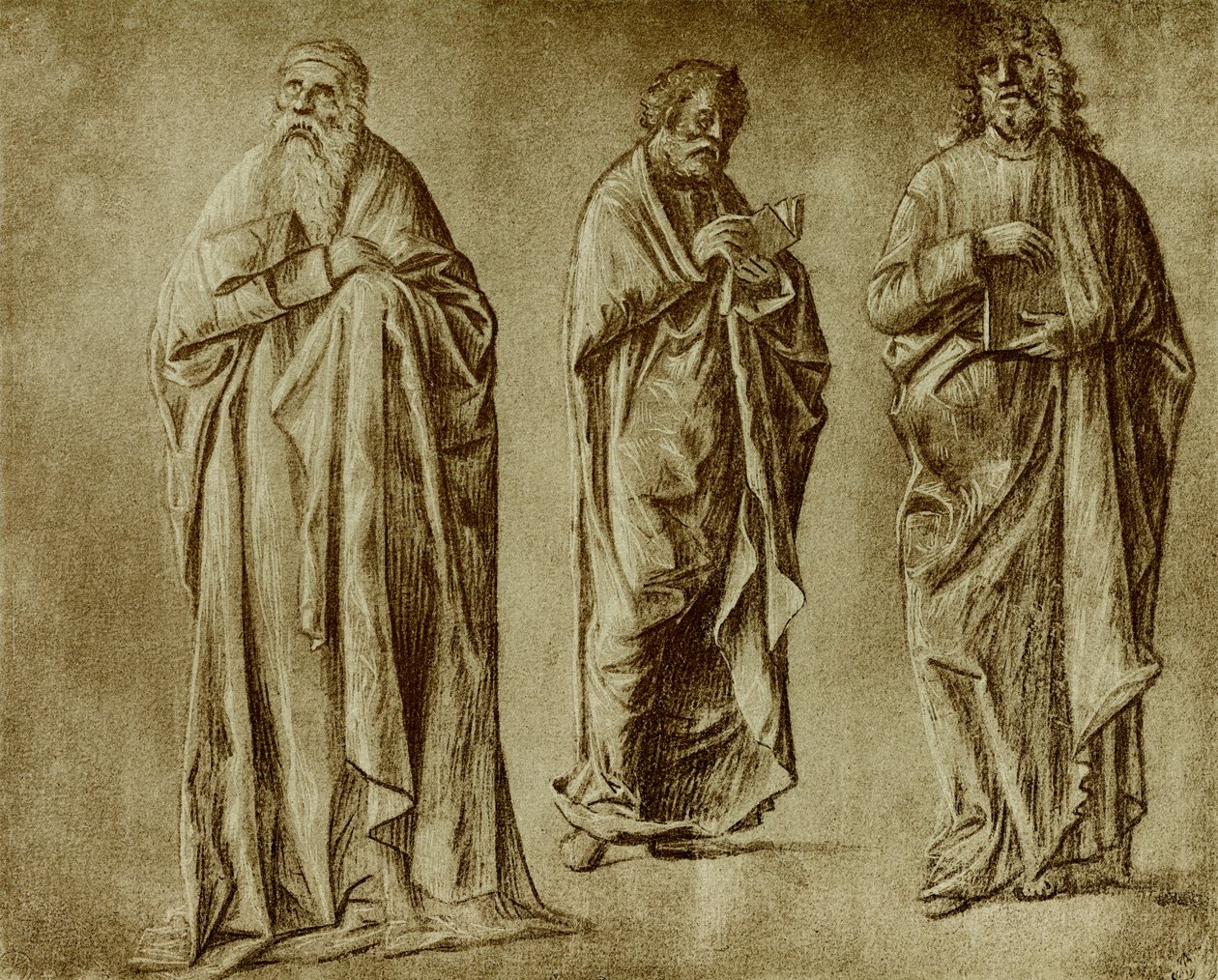 Kolme hahmotutkimusta pyhimyksille tekijältä Vittore Carpaccio
