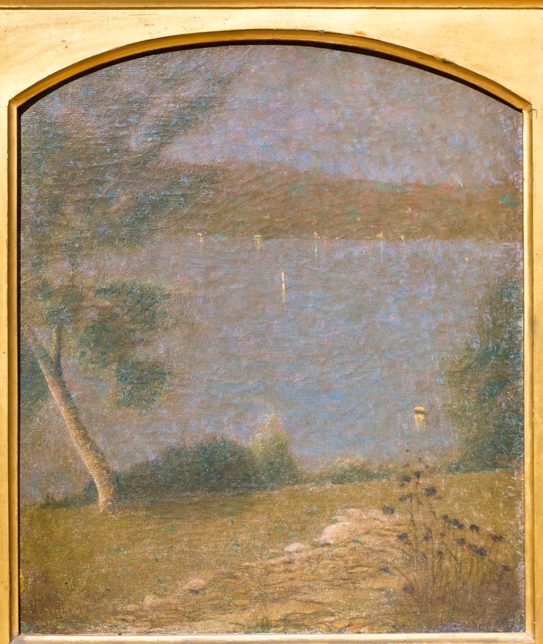 Kesä Como-järvellä, n. 1889 (öljy kankaalle) tekijältä Vittore Grubicy de Dragon