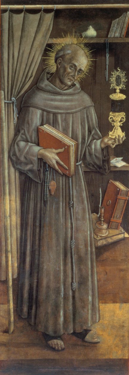 St. James della Marca (tempera paneelissa) tekijältä Vittore Crivelli