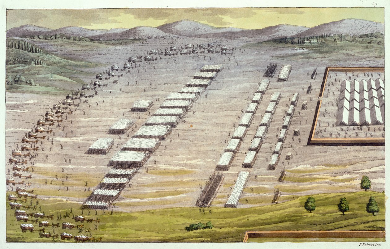 Muinaiset keltit tai gallialaiset taistelussa, n. 1800-1818 tekijältä Vittorio Raineri