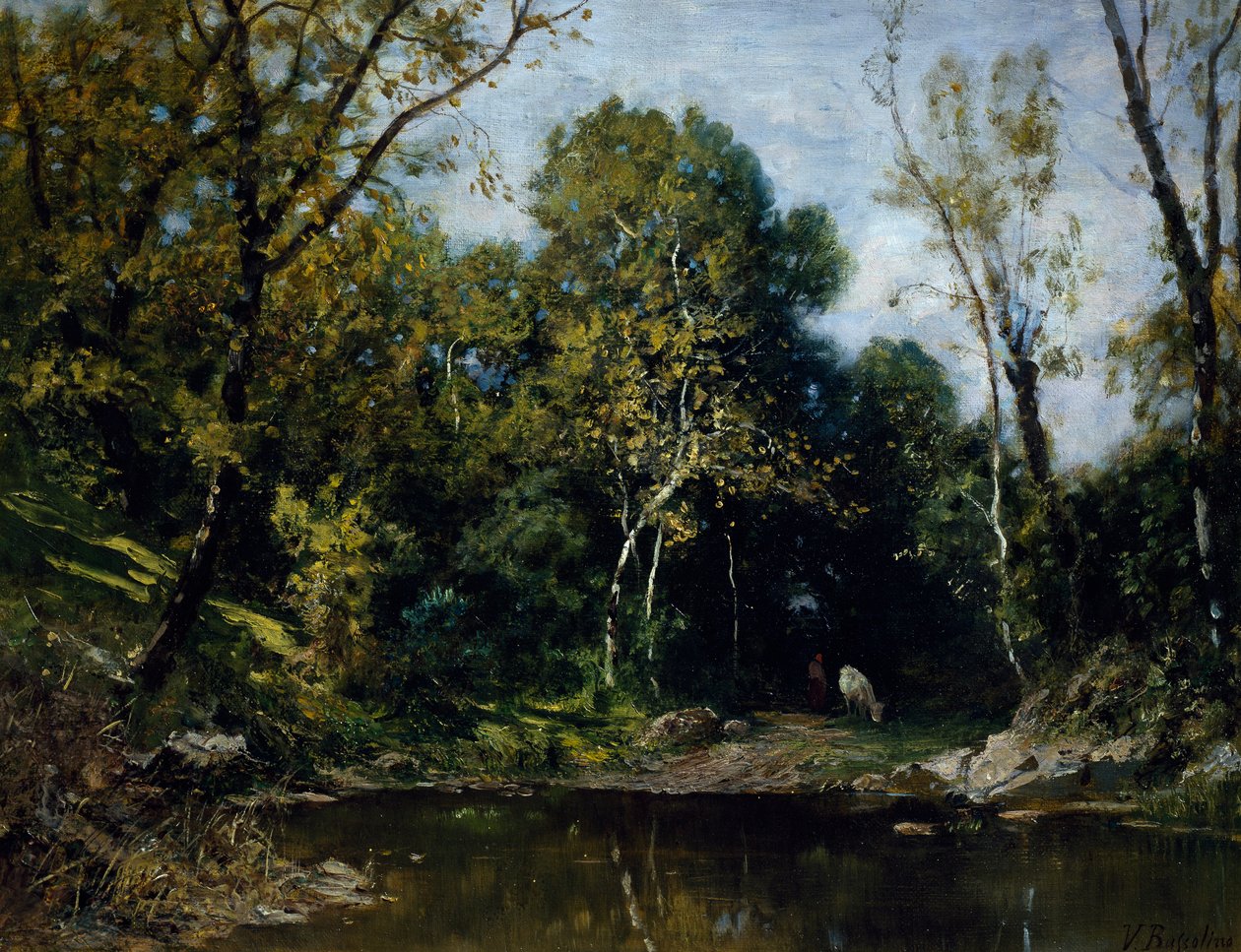 Mirafiorissa, kirjoittanut Vittorio Bussolino (1853-1922). tekijältä Vittorio Bussolino