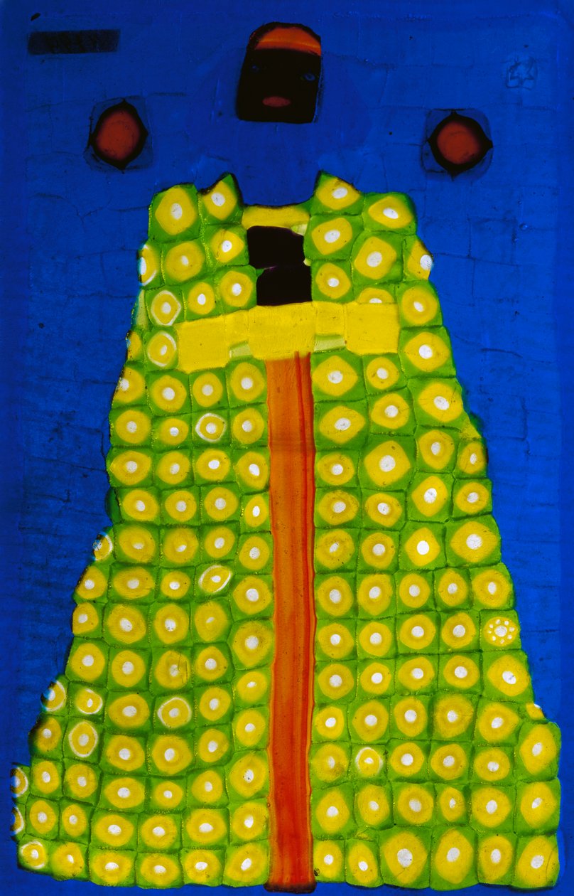 Barbaro, Vittorio Zecchin (1878-1947), mosaiikkilasilevy, jonka Artisti Barovier on luonut Venetsian biennaalia varten vuonna 1914. Italia, 1900-luku. tekijältä Vittorio Zecchin