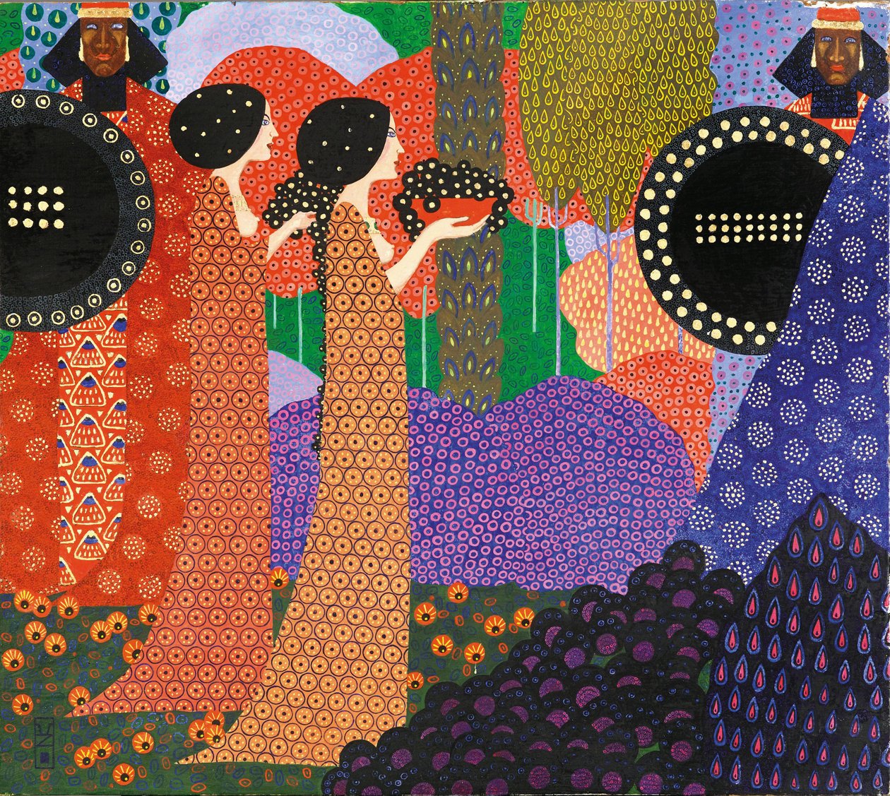 Tuhat ja yksi yö, 1914. tekijältä Vittorio Zecchin