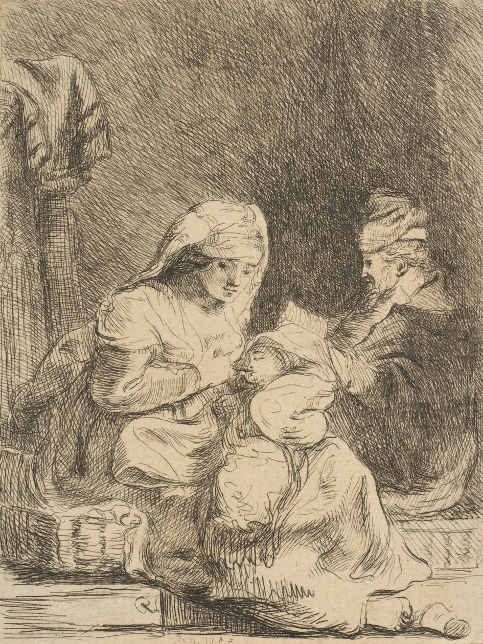 Pyhä perhe, 1783. tekijältä Vivant Denon