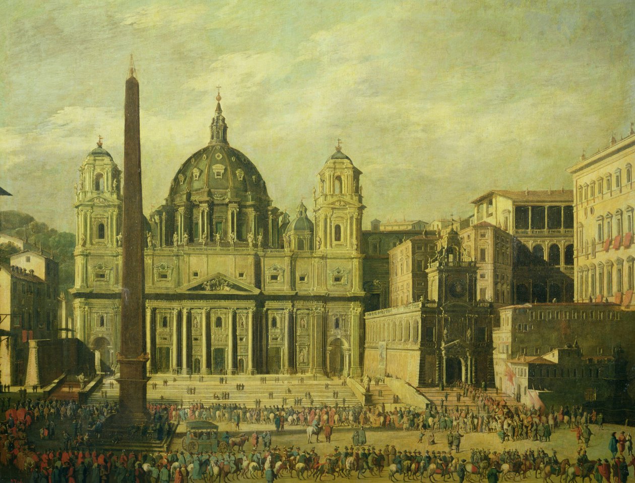 Pietari, Rooma, 1630 tekijältä Viviano Codazzi