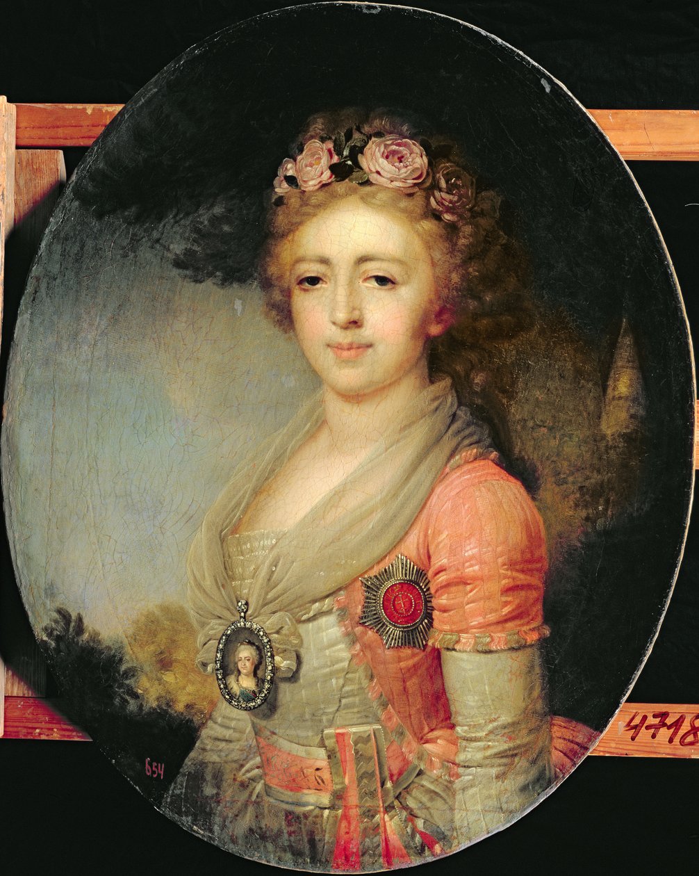 Suurherttuatar Alexandran muotokuva, n. 1798 tekijältä Vladimir Lukich Borovikovsky