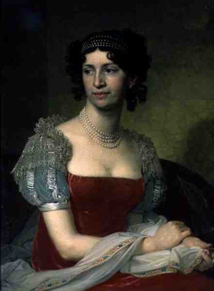 Prinsessa Margarita Dolgorukayan (1785-1814) muotokuva, 1811 tekijältä Vladimir Lukich Borovikovsky