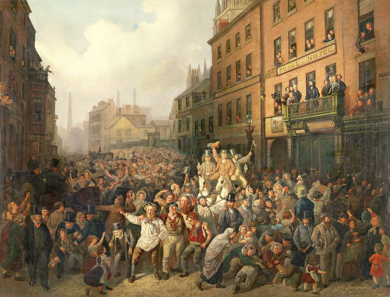 Prestonin lisävaalit 1862 tekijältä Vladimir Ossipovitch Sherwood