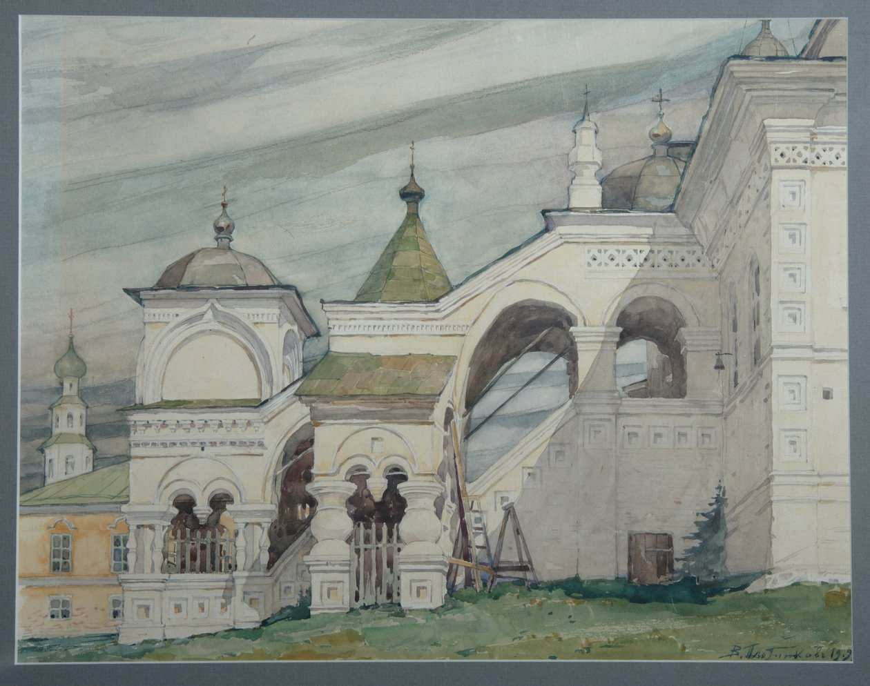 Kolminaisuuden kirkko Solikamskissa, 1909 tekijältä Vladimir Alexandrovich Plotnikov