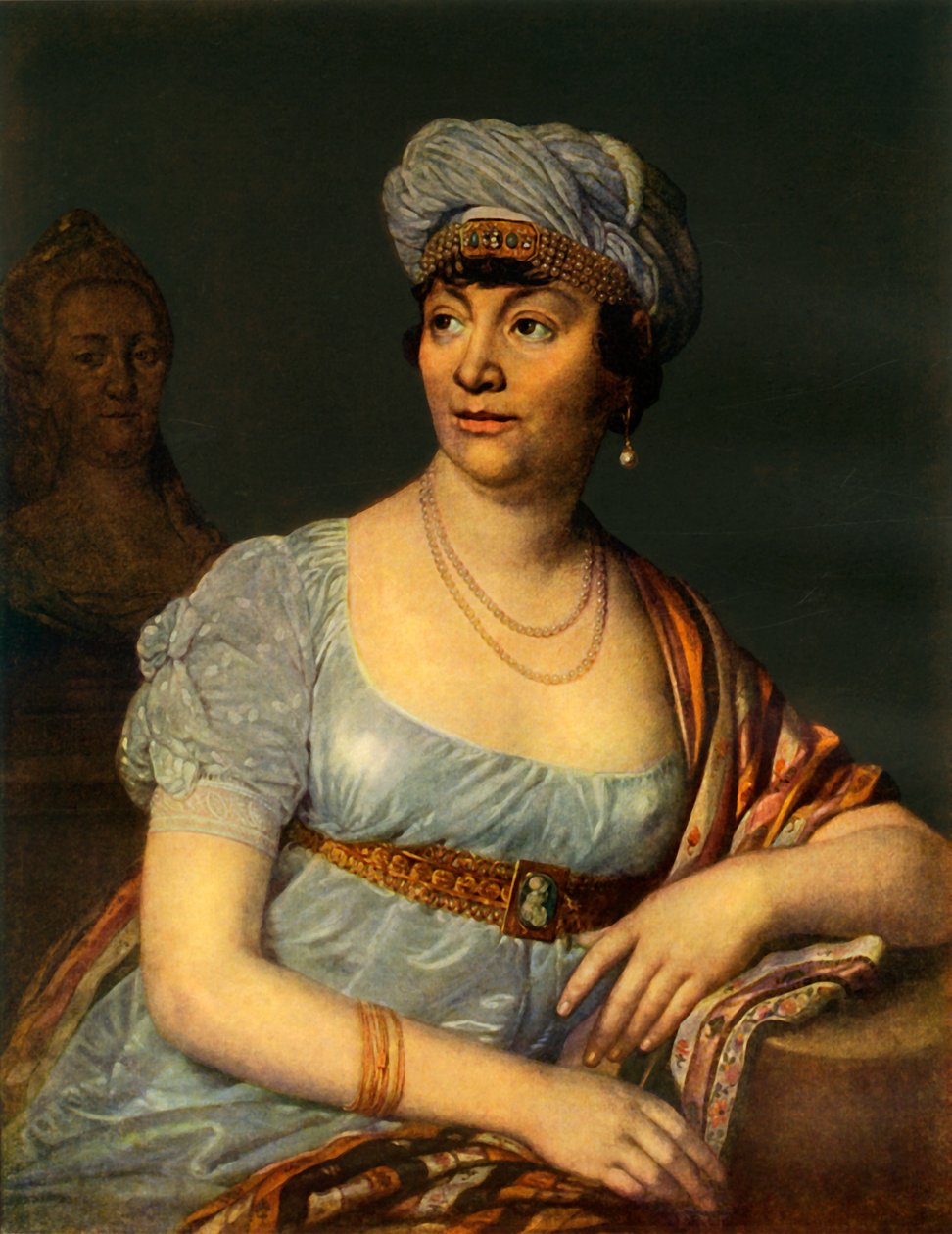 "Muotokuva tuntemattomasta naisesta päähineellä", 1812, 1965. tekijältä Vladimir Borovikovsky