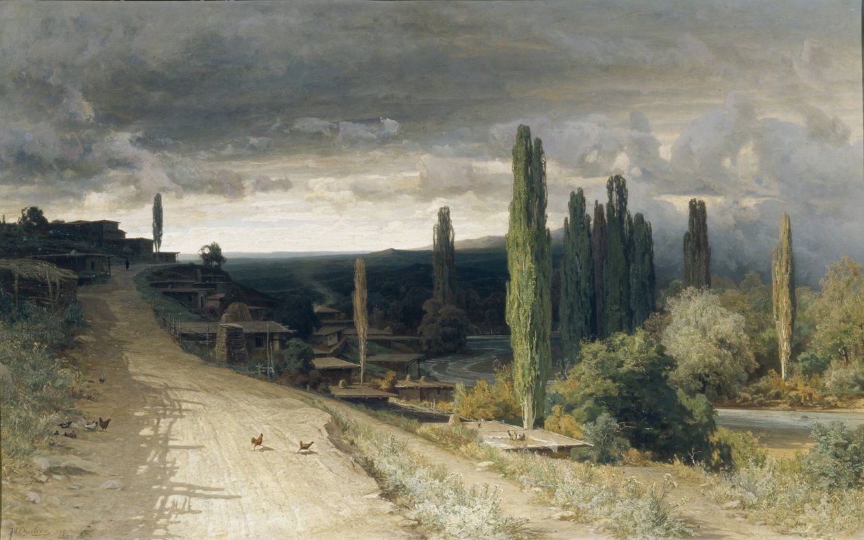 Alushta, 1860 tekijältä Vladimir Donatovich Orlovsky