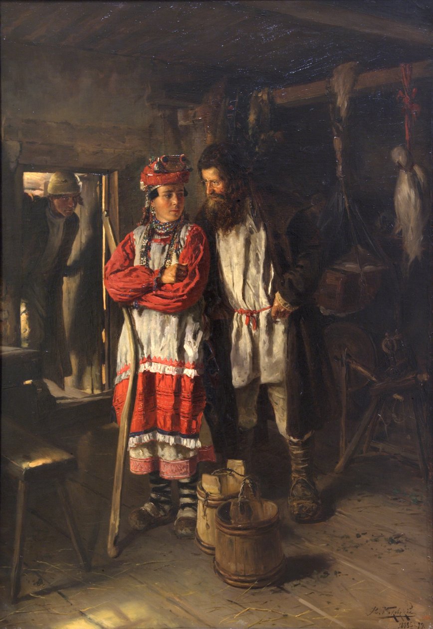 Appi, 1888 tekijältä Vladimir Egorovic Makovsky