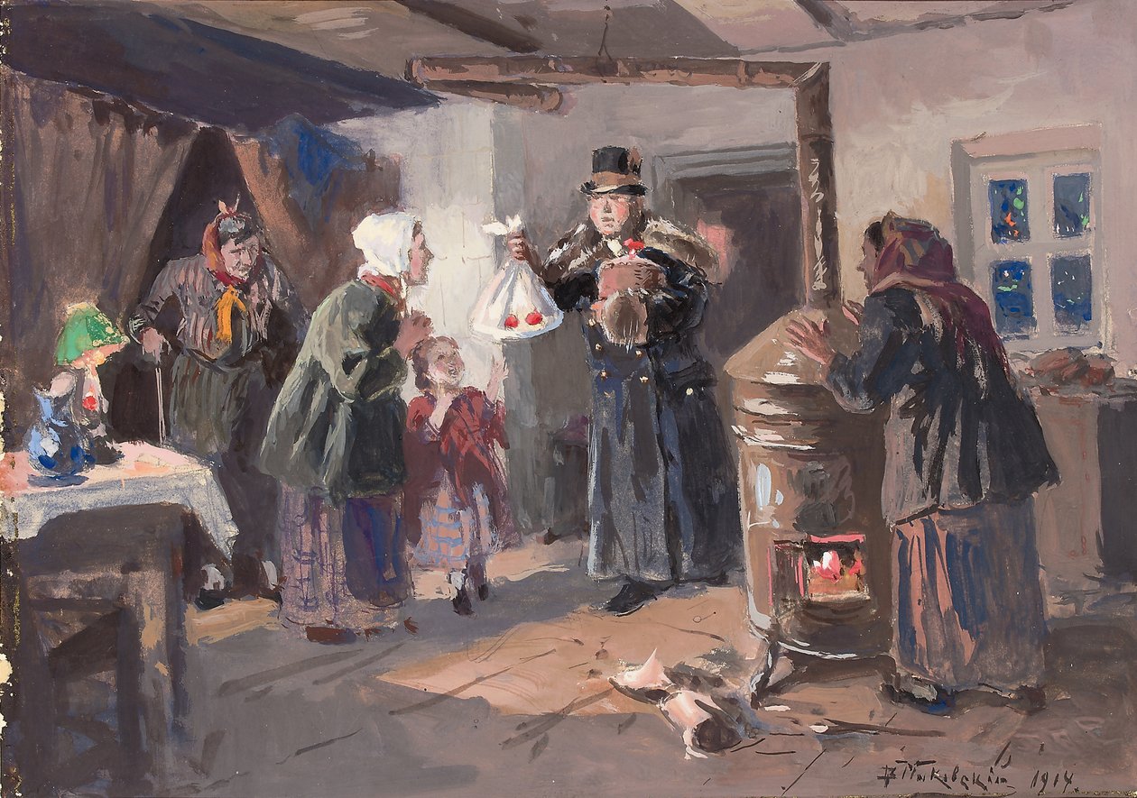 Hyväntekijä, 1914 tekijältä Vladimir Egorovic Makovsky