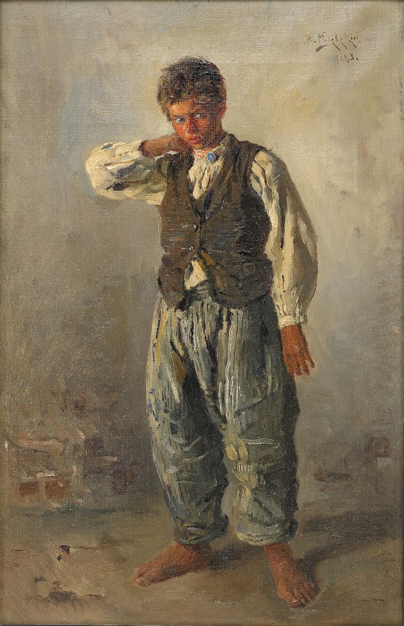 Nuori siili, 1883 tekijältä Vladimir Egorovic Makovsky