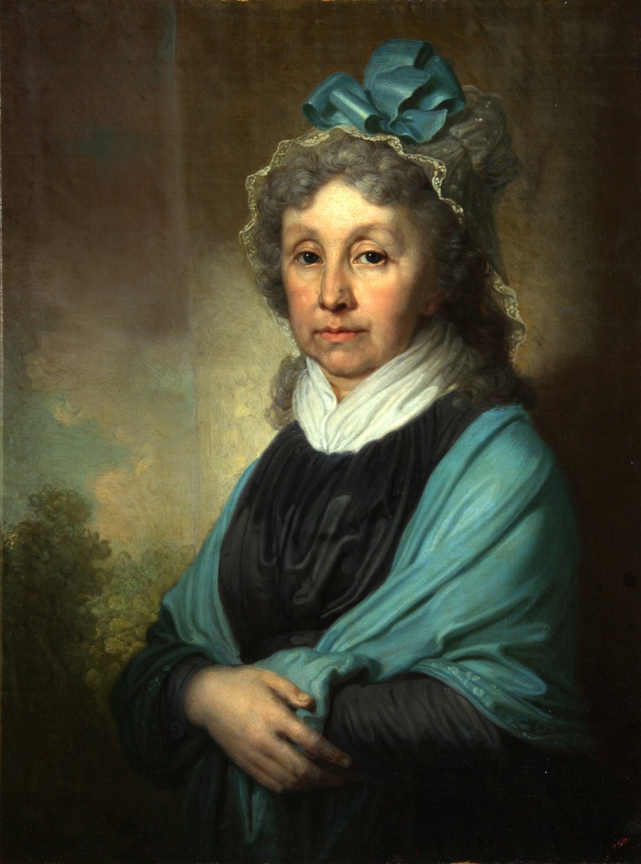 Ana Sergeevna Bezobrazovan muotokuva, loppu 1790p tekijältä Vladimir Lukich Borovikovsky