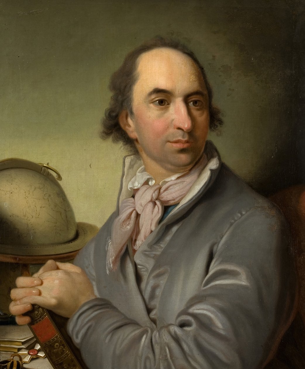 Kreivi Aleksanteri Semjonovitš Khvostovin muotokuva 1753-1820, 1801 tekijältä Vladimir Lukich Borovikovsky