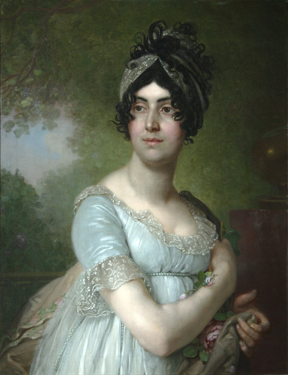 Muotokuva Daria Semjonovna Jakovlevasta, 1801 tekijältä Vladimir Lukich Borovikovsky