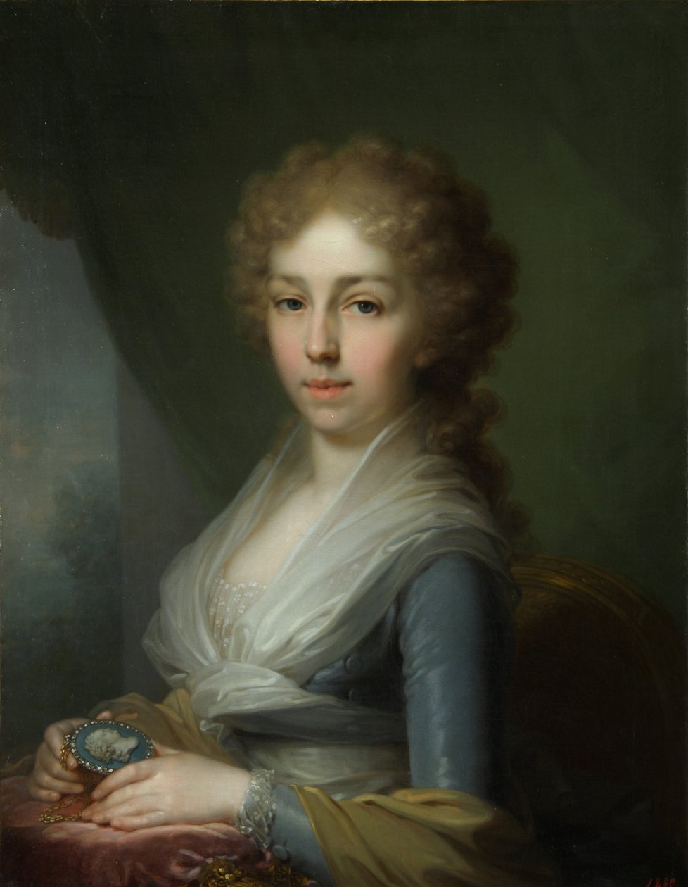Suurherttuatar Elisabet Alekseijevnan muotokuva 1779-1826, 1795 tekijältä Vladimir Lukich Borovikovsky
