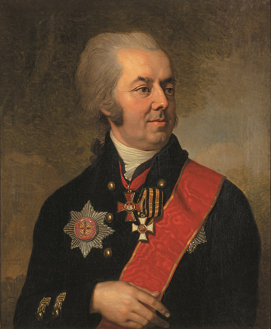 Ioasaph Arbenevin muotokuva, 1799 tekijältä Vladimir Lukich Borovikovsky
