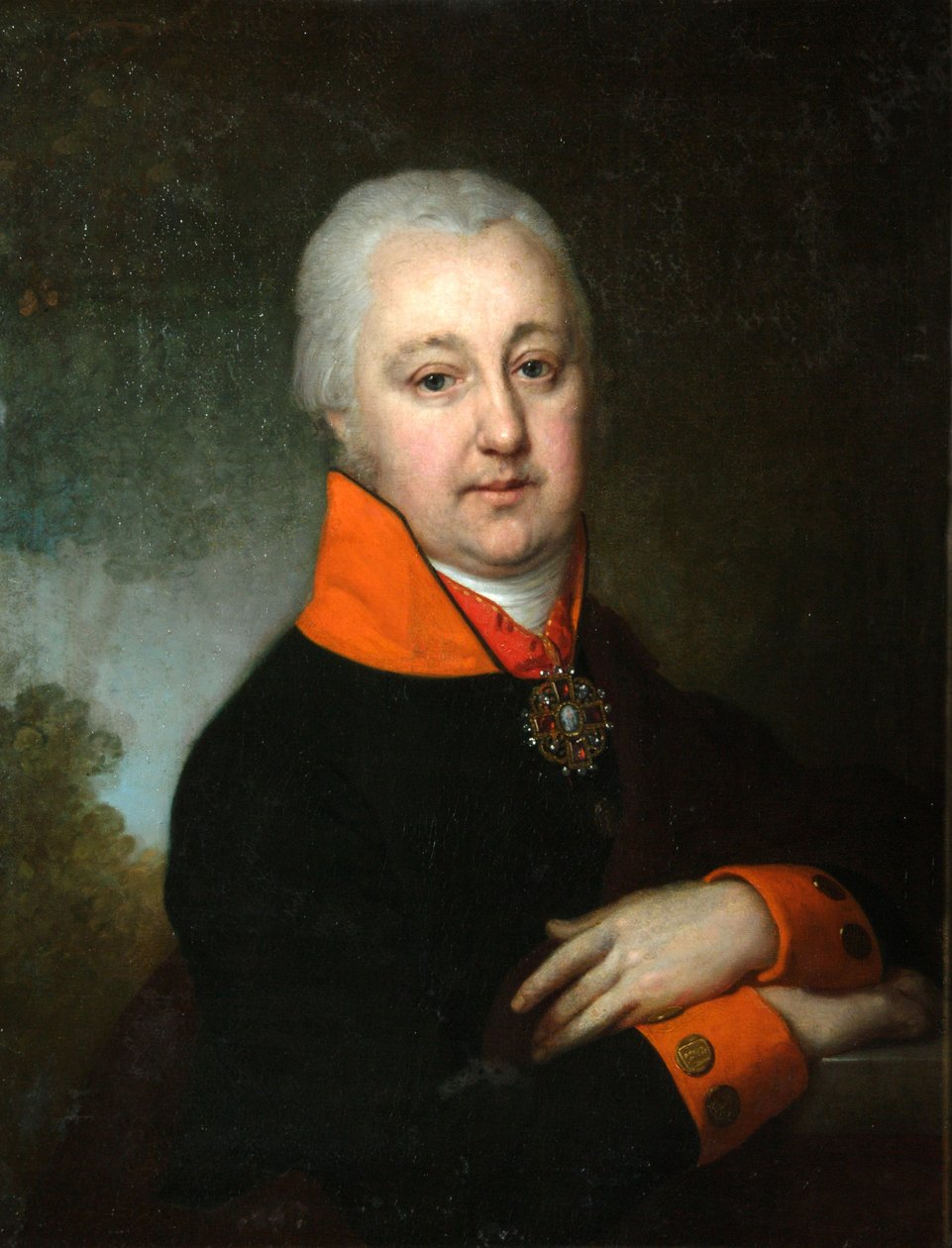 Nikolai Mihailovitš Jakovlevin muotokuva, 1802 tekijältä Vladimir Lukich Borovikovsky