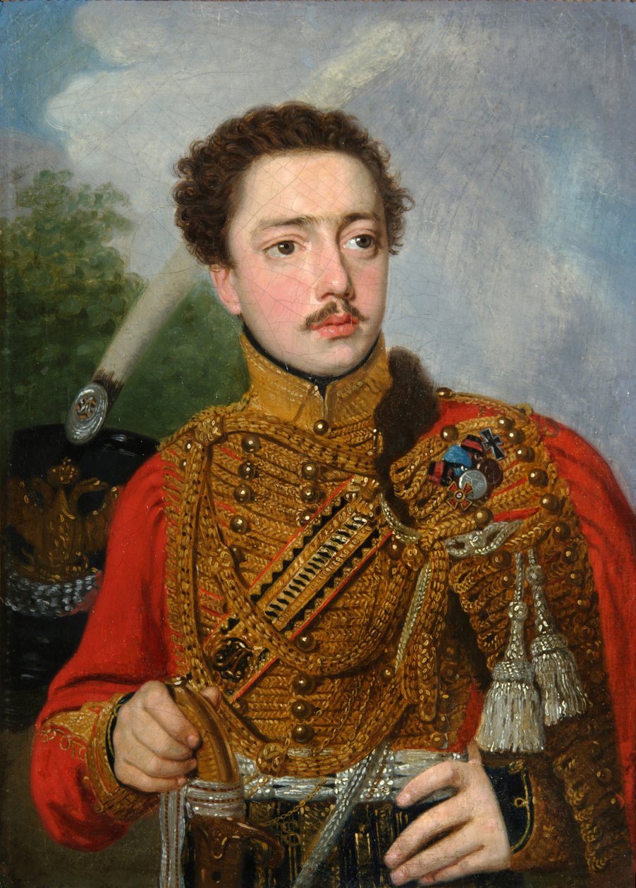 Pavel Semjonovitš Masjukovin muotokuva, 1817 tekijältä Vladimir Lukich Borovikovsky