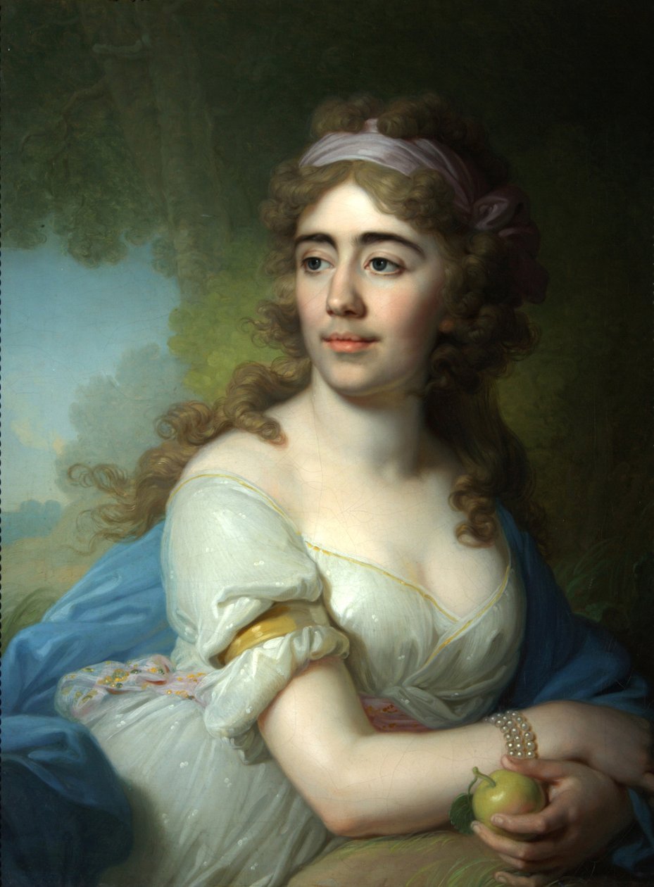 Muotokuva Skobejevasta, 1790-luku tekijältä Vladimir Lukich Borovikovsky