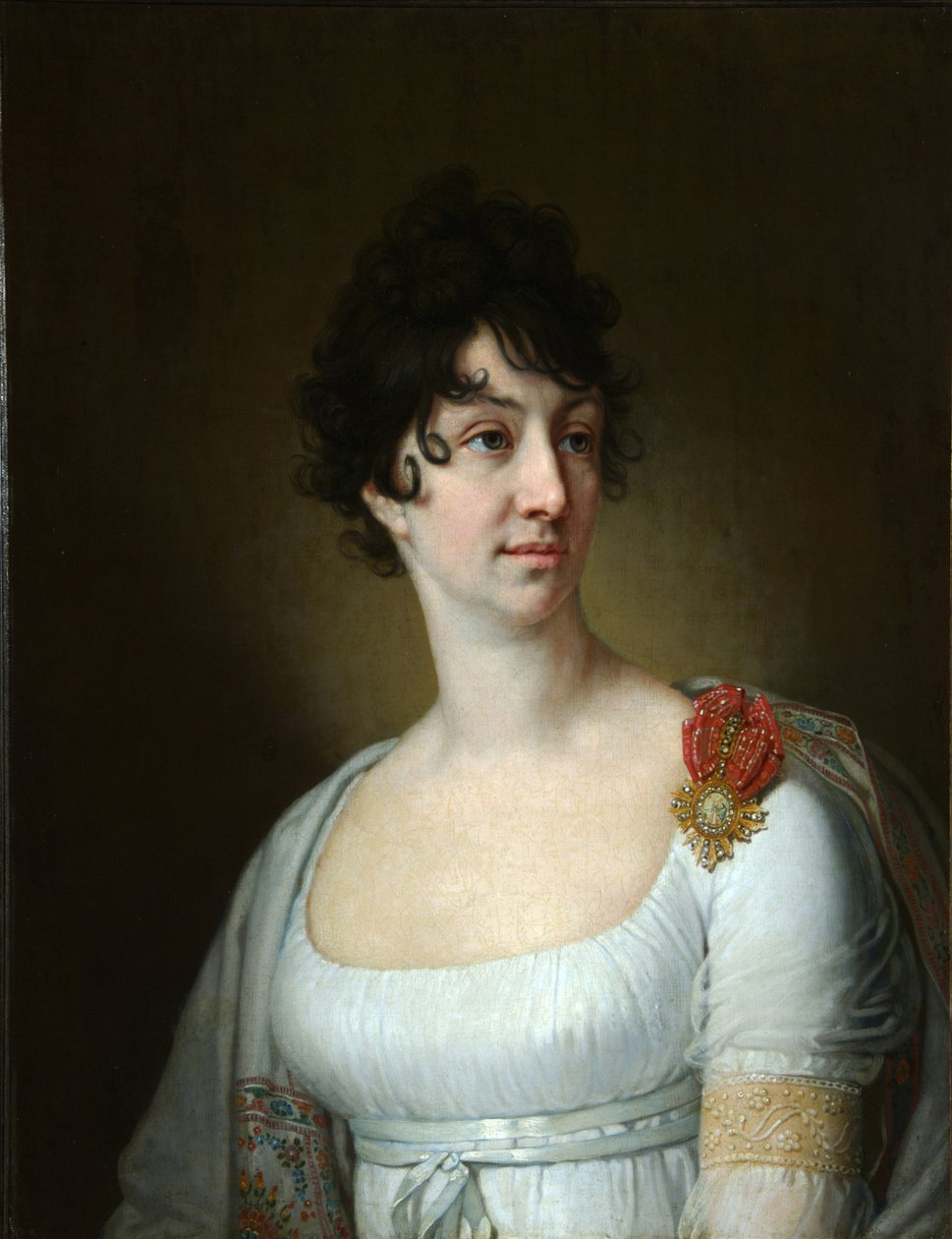 Sofia Aleksejevna Rajevskajan muotokuva, 1813 tekijältä Vladimir Lukich Borovikovsky