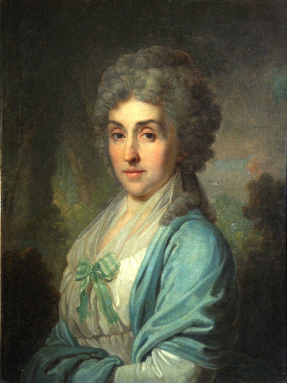 Ekaterina Aleksandrovna Novoseltsevan muotokuva, 1794 tekijältä Vladimir Lukich Borovikovsky