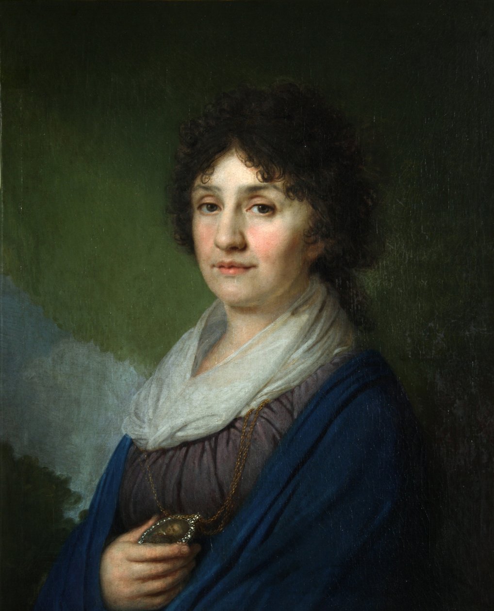 Ekaterina Nikolaevna Davydovan muotokuva, 1795-1796 tekijältä Vladimir Lukich Borovikovsky