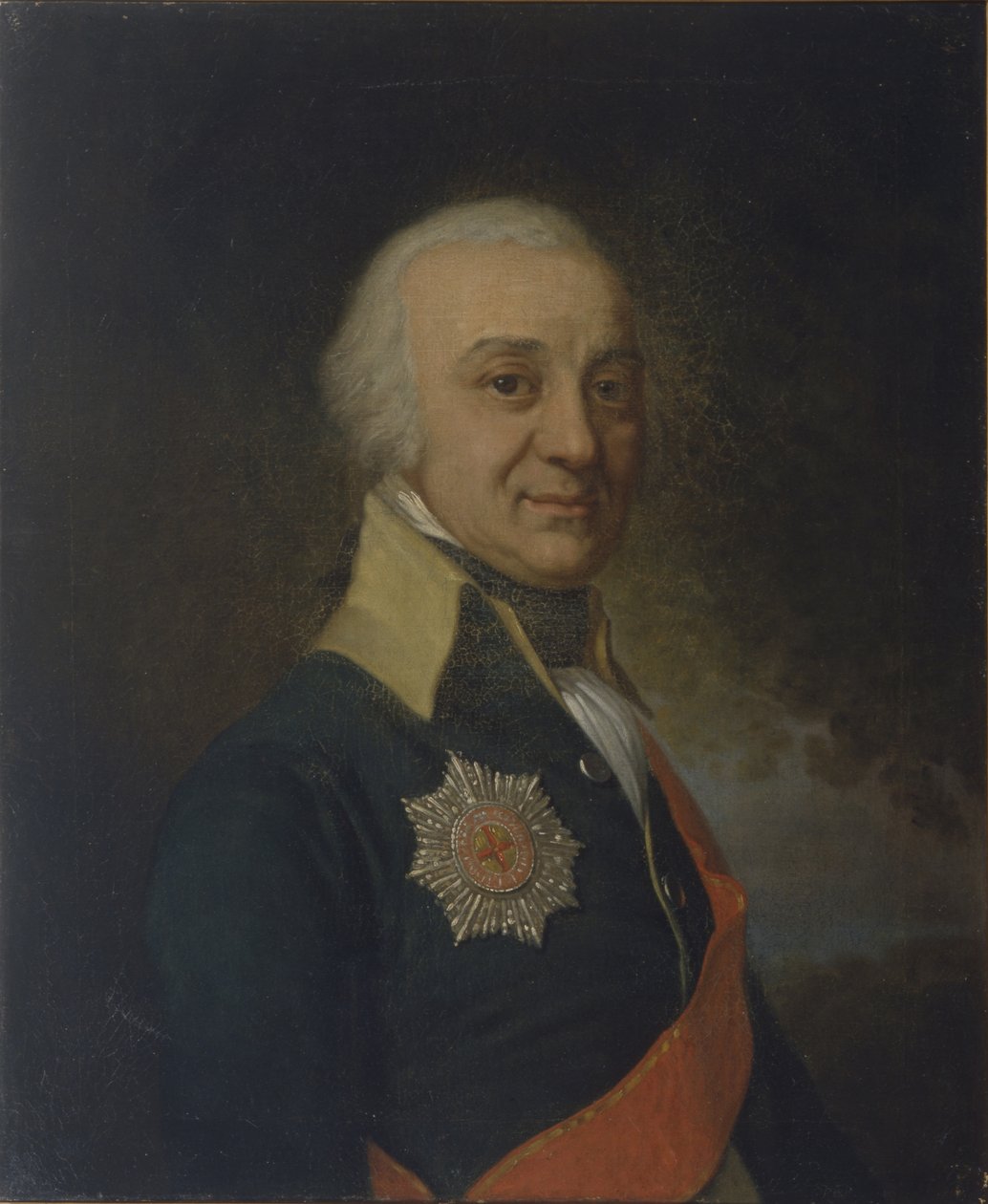 Pavel Stepanovitš Runichin muotokuva 1747-1825, n. 1800 tekijältä Vladimir Lukich Borovikovsky