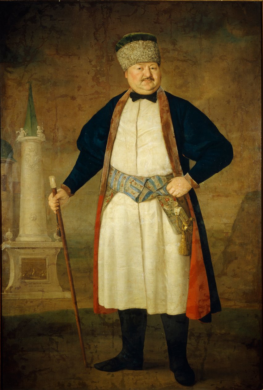 Pavel Jakovlevich Rudenkon muotokuva, 1778 tekijältä Vladimir Lukich Borovikovsky