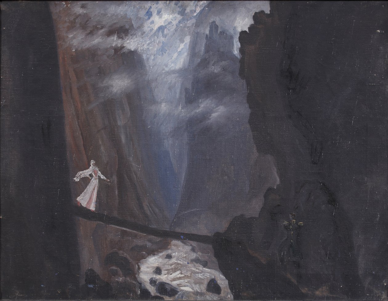 Lavastus A. Aleksandrovin Béla-oopperaan, 1946 tekijältä Vladimir Vladimirovich Dmitriyev