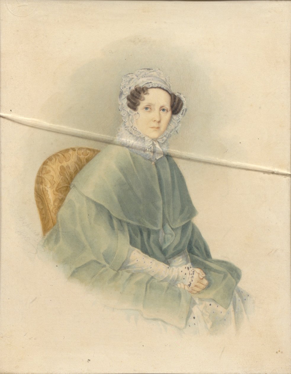 Kreivitär Natalia Pavlovna Stroganova muotokuva, 1845 tekijältä Voronov