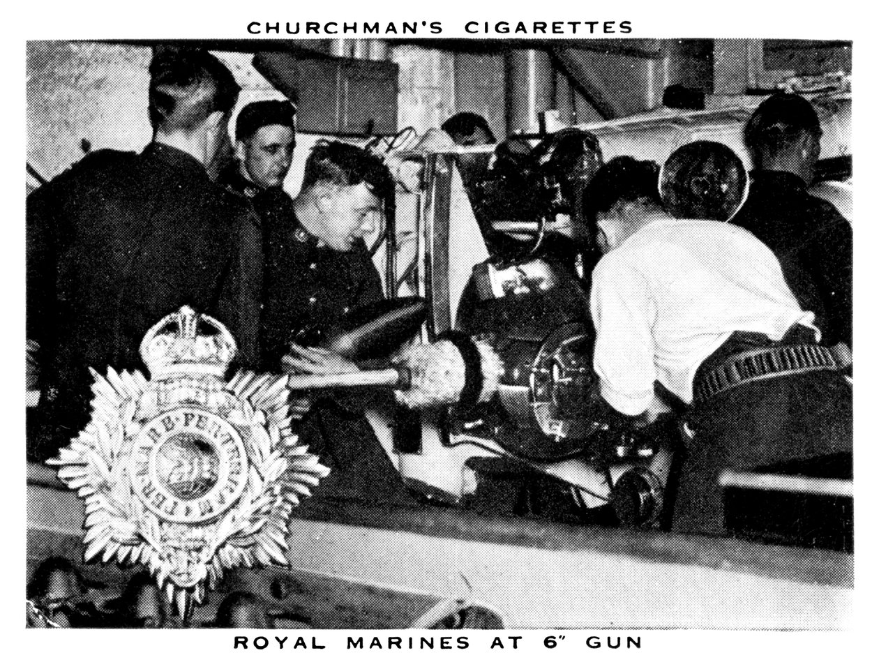 Royal Marines at 6 Gun, 1937. tekijältä WA and AC Churchman
