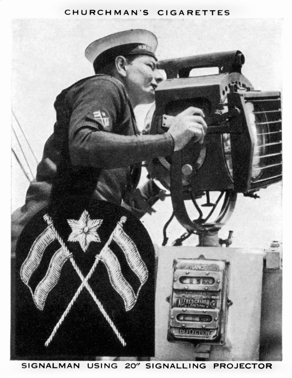Signalman 20 Signaling Projectorilla, 1937. tekijältä WA and AC Churchman