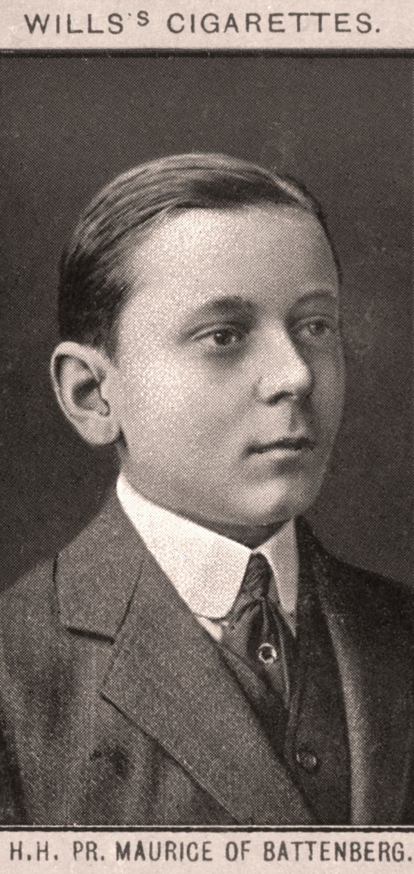 H.H, PR. Maurice of Battenberg, 1908. tekijältä WD and HO Wills