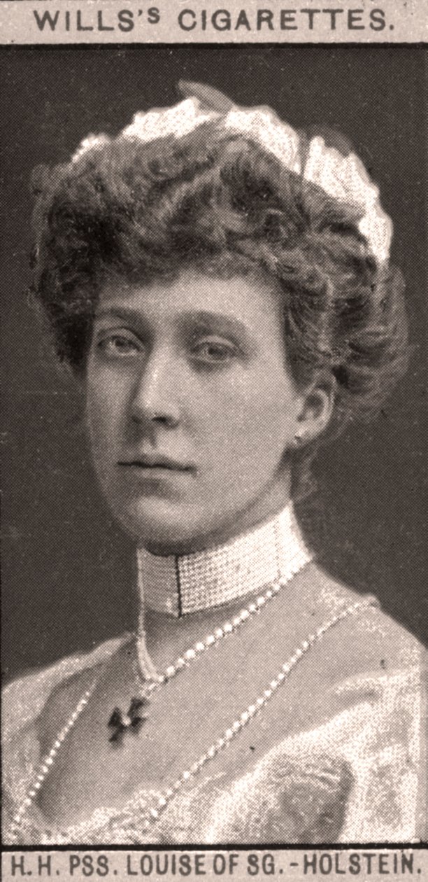 H.H, PSS. Louise SG-Holsteinista, 1908. tekijältä WD and HO Wills