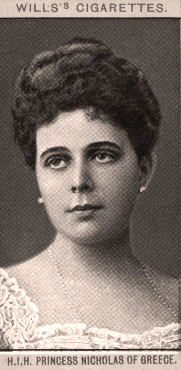 H.I.H. Kreikan prinsessa Nikolai, 1908. tekijältä WD and HO Wills