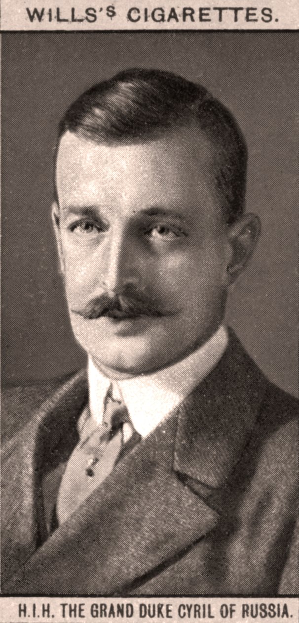 H.I.H Venäjän suurherttua Cyril, 1908. tekijältä WD and HO Wills
