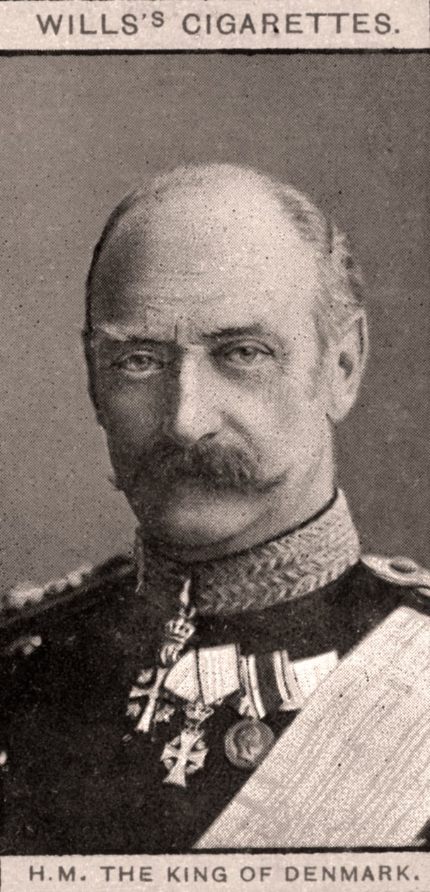 H.M. Tanskan kuningas, 1908. tekijältä WD and HO Wills